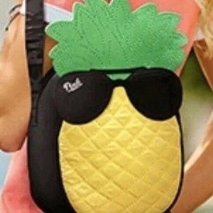 VS PINK Pineapple Insulated Cooler Lunch Bag Tote